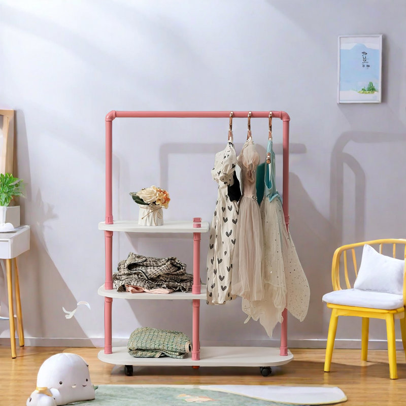 Small clothes hanging rack discount